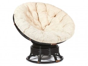 Кресло-качалка Papasan w 23/01 B с подушкой Antique brown, ткань Старт в Артёмовском - artyomovskij.magazin-mebel74.ru | фото