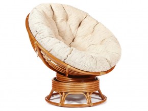 Кресло-качалка Papasan w 23/01 B с подушкой Cognac, ткань Старт в Артёмовском - artyomovskij.magazin-mebel74.ru | фото