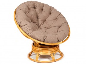 Кресло-качалка Papasan w 23/01 B с подушкой Honey, экошерсть Коричневый в Артёмовском - artyomovskij.magazin-mebel74.ru | фото