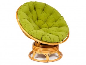 Кресло-качалка Papasan w 23/01 B с подушкой Honey, флок Олива в Артёмовском - artyomovskij.magazin-mebel74.ru | фото