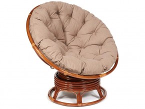 Кресло-качалка Papasan w 23/01 B с подушкой Pecan, экошерсть Коричневый в Артёмовском - artyomovskij.magazin-mebel74.ru | фото