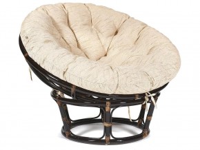 Кресло Papasan 23/01 W с подушкой Antique brown, ткань Старт в Артёмовском - artyomovskij.magazin-mebel74.ru | фото