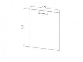 П 60 Комплект для посудомоечной машины 600 мм (цоколь + фасад) ЛДСП в Артёмовском - artyomovskij.magazin-mebel74.ru | фото