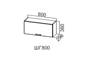 ШГ800/360 Шкаф навесной 800/360 (горизонт.) в Артёмовском - artyomovskij.magazin-mebel74.ru | фото