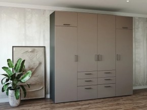 Шкаф распашной 2400А Мокко в Артёмовском - artyomovskij.magazin-mebel74.ru | фото