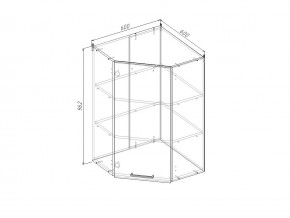 ВУ9 Модуль верхний Угловой МВУ9 в Артёмовском - artyomovskij.magazin-mebel74.ru | фото